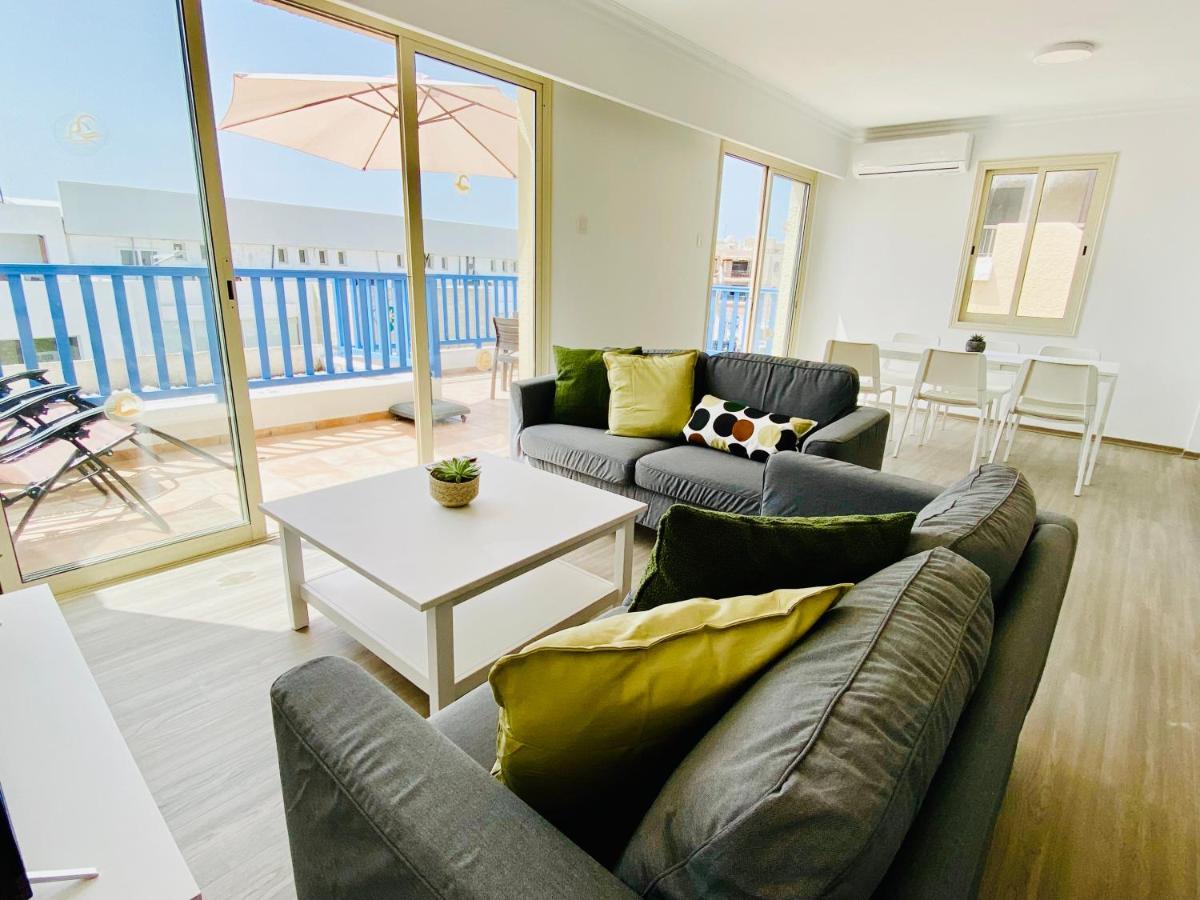 Basillica 3 Bedrooms Apartment 파포스 외부 사진